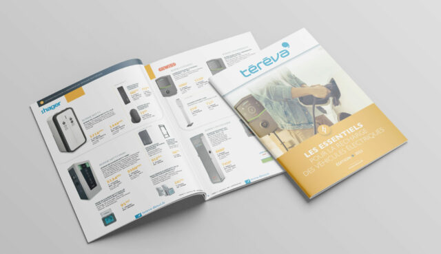 création graphique d'un catalogue pour TEREVA